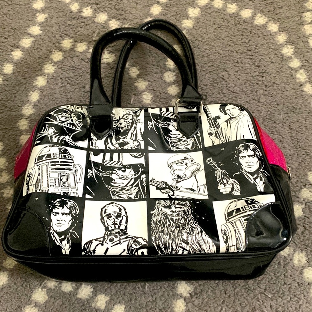 Glitter Star Wars purse!